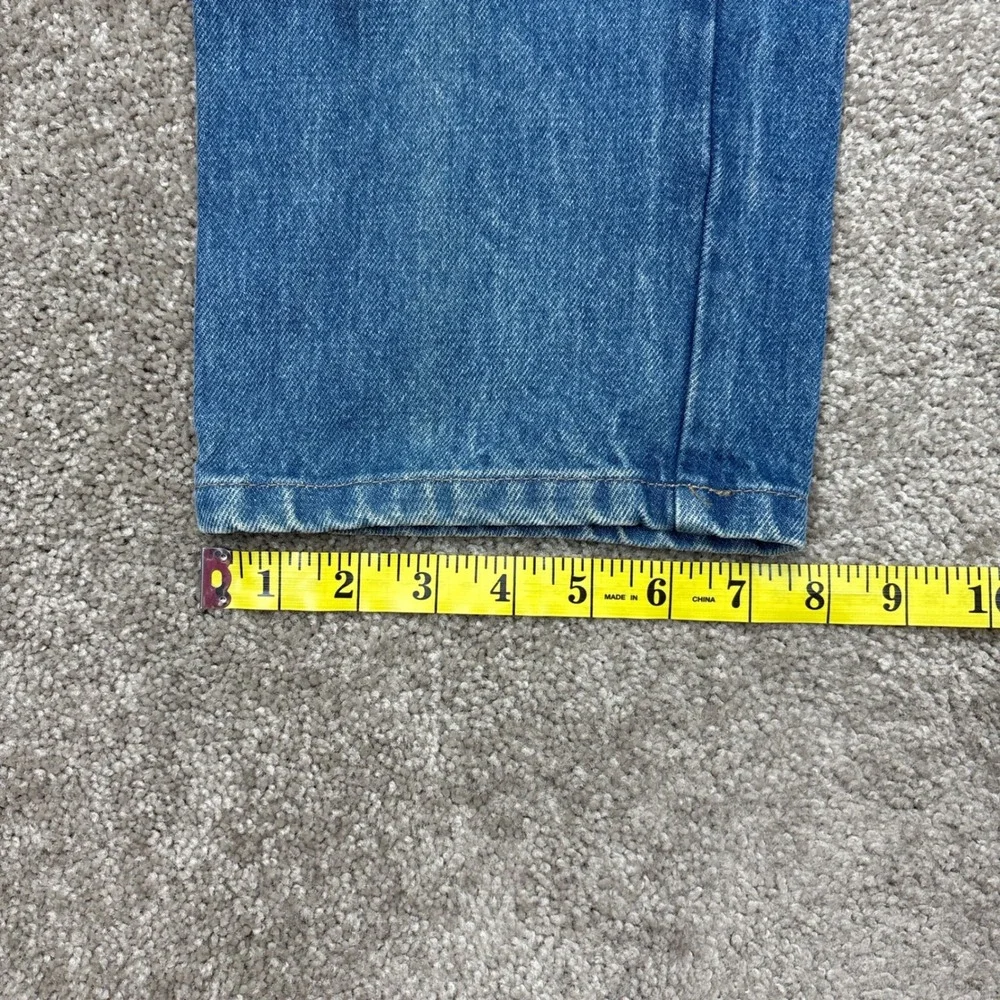 Vintage 70s Calvin Klein Pleated Straight Leg Jeans Size 31 (Fits 28x32)‎